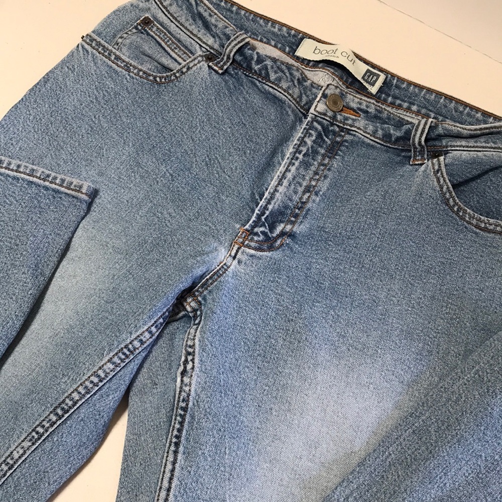 Gap Bootcut stretch medium-light wash jeans